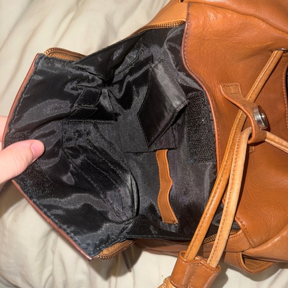 St. John’s Bay genuine leather mini backpack / shoulder bag main image 8